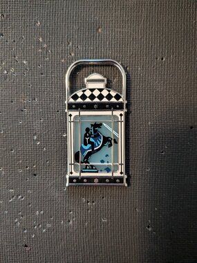 Mad Unicorn Ron Chess Piece Lantern Pin